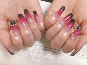 ジェル。2色グラデ。